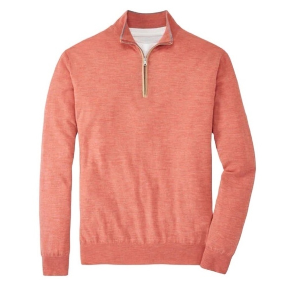 NWT Peter Millar Excursionist Flex 1/4 Zip Sweater size XXL in MSPCE